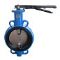 Затвор дисковый поворотный DN 150 PN 16 межфланцевый с диском из чугуна уплотнение-NBR ручной Seagull купить в Самаре | "Проконсим"