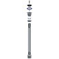 Сифон гофрированный Unicorn D230, 40х50 гибкий отвод, 1 1/2'' х40 чашка из нержавеющей стали, 1200мм купить в Самаре | "Проконсим"