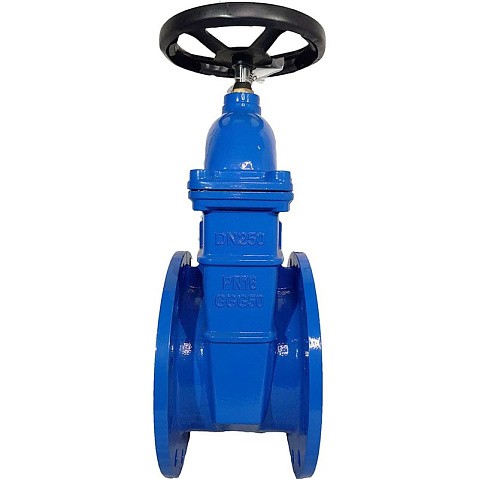 Задвижка чугунная 30ч39р DN 250 PN 10(16) с обрезиненным клином EPDM до 120гр. фланцевый ручной СИБЗТА купить в Самаре | "Проконсим" (930130207)