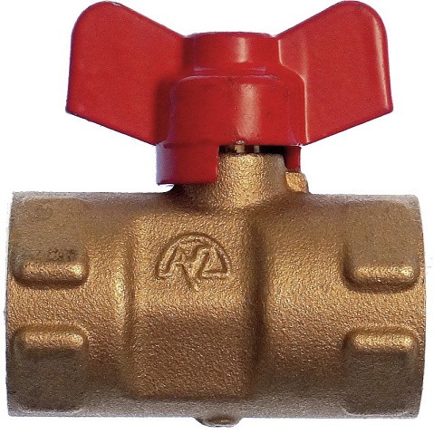 Кран латунный шаровой 11Б27п(М)2 DN 15 PN 16 трёхходовой под манометр G1/2''хG1/2'' муфта-муфта бабочка Пензапромарматура купить в Самаре | "Проконсим"