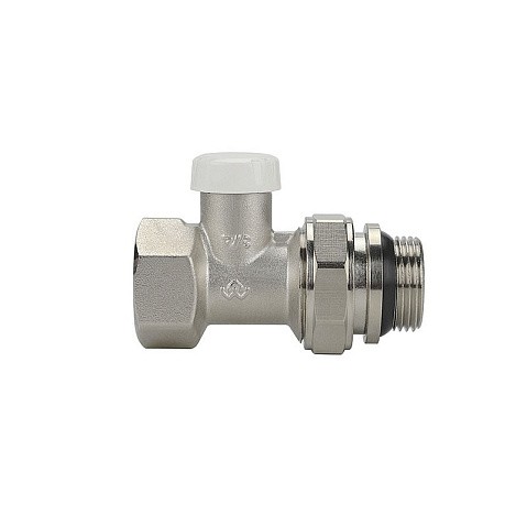 Клапан радиаторный VARMEGA VM10313 DN20 PN10 прямой настроечный G-3/4'' с уплотнением муфта-штуцер купить в Самаре | "Проконсим"
