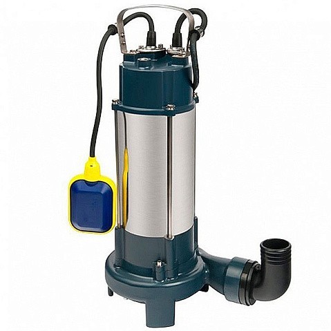 Насос погружной фекальный FEKACUT V1100DF 1,1кВт 1х220В нержавеющая сталь, с поплавковым выключателем и режущим механизмом кабель 10м 40C UNIPUMP 63948 купить в Самаре | "Проконсим"