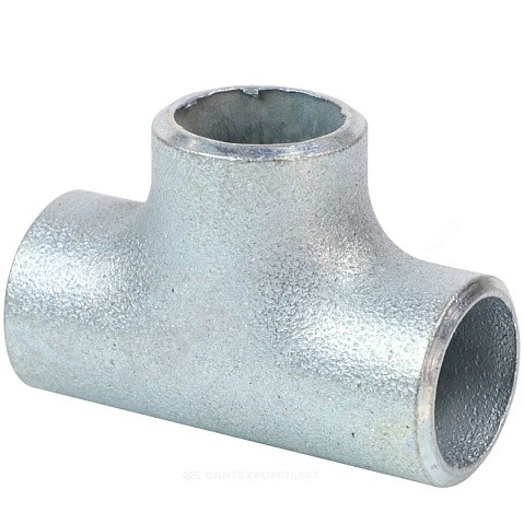 Тройник стальной Дн 219,1х6,3-168,3х4,5 (DN 200-150) переходной оцинкованный 1 исполнение ГОСТ 17376-2001 купить в Самаре | "Проконсим"