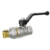 Краны латунные шаровые DN 15-32 PN 40 никелированные рычаг американка LD Pride 47.307 купить в Самаре | "Проконсим"