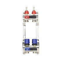 Коллекторные группы из латуни DN 25 PN 6 с расходомерами, без дренажного крана и воздухоотводчика VARMEGA купить в Самаре | "Проконсим"