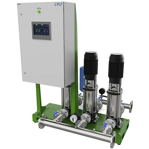 Установка повышения давления насосная PLP УПДН-2-CDM15-5-4кВт-УЧ-1 DN 80 PN 16 70гр. купить в Самаре | "Проконсим"
