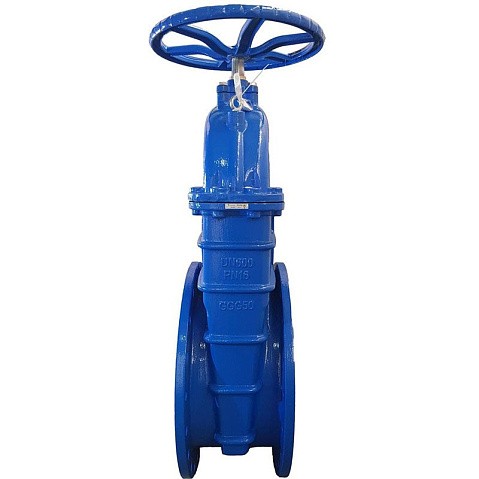 Задвижка чугунная 30ч39р DN 600 PN 10(16) с обрезиненным клином EPDM до 120гр. фланцевый ручной СИБЗТА купить в Самаре | "Проконсим" (930130212)