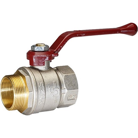 Краны латунные шаровые DN 15-50 PN 25-40 никелированные рычаг муфта-штуцер Temper 88 ГОСТ Р 59553 купить в Самаре | "Проконсим" Краны латунные шаровые DN 15-50 PN 25-40 никелированные рычаг муфта-штуцер Temper 88 ГОСТ Р 59553 купить в Самаре | "Проконсим"