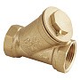 Фильтр сетчатый латунный DN 15 PN 16 муфтовый косой грубой очистки AquaHit FW.110.04 купить в Самаре | "Проконсим"